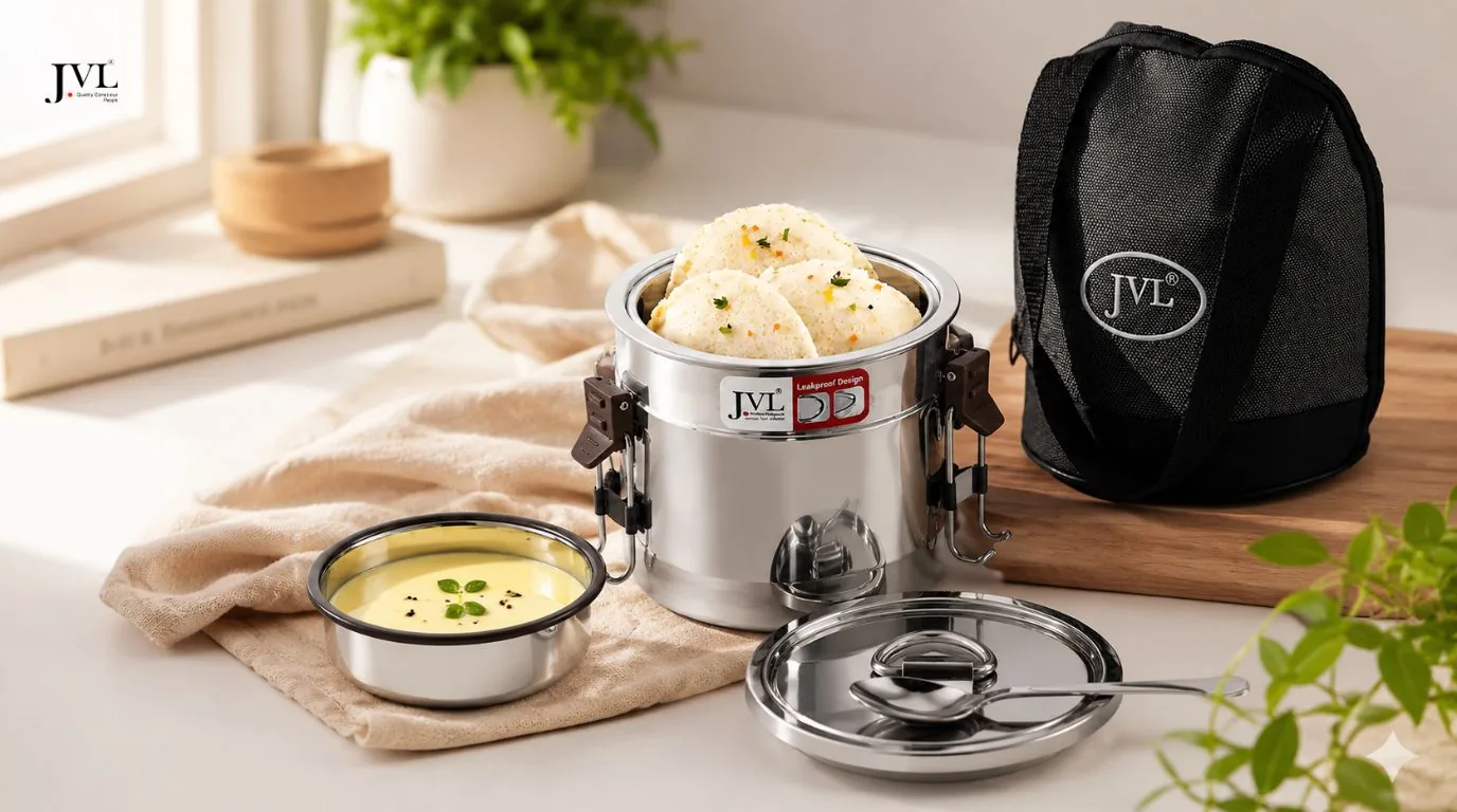 Steel Lunch Box She Bought Once and Has Used Every Single Day Since