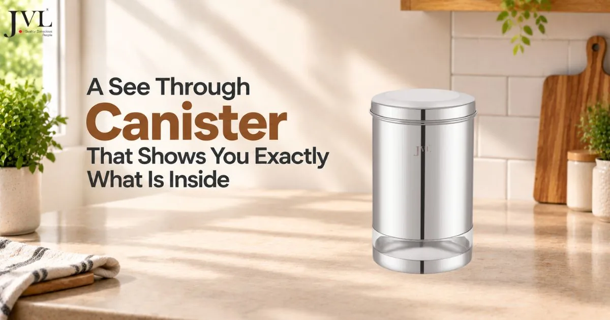 Why a See Through Canister Makes Kitchen Organisation Finally Make Sense